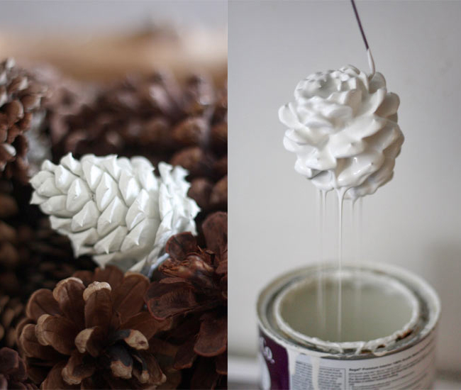 FLUTTER FLUTTER: Pinecone Ornament DIY